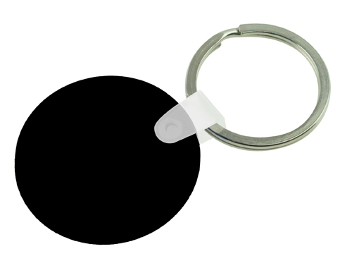 Round PVC Keyring