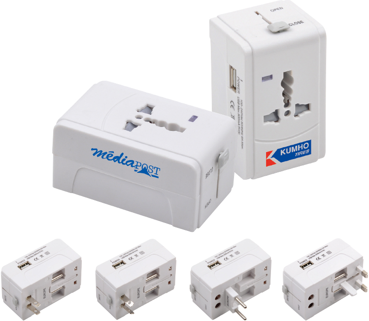 Universal Travel Adapter with USB